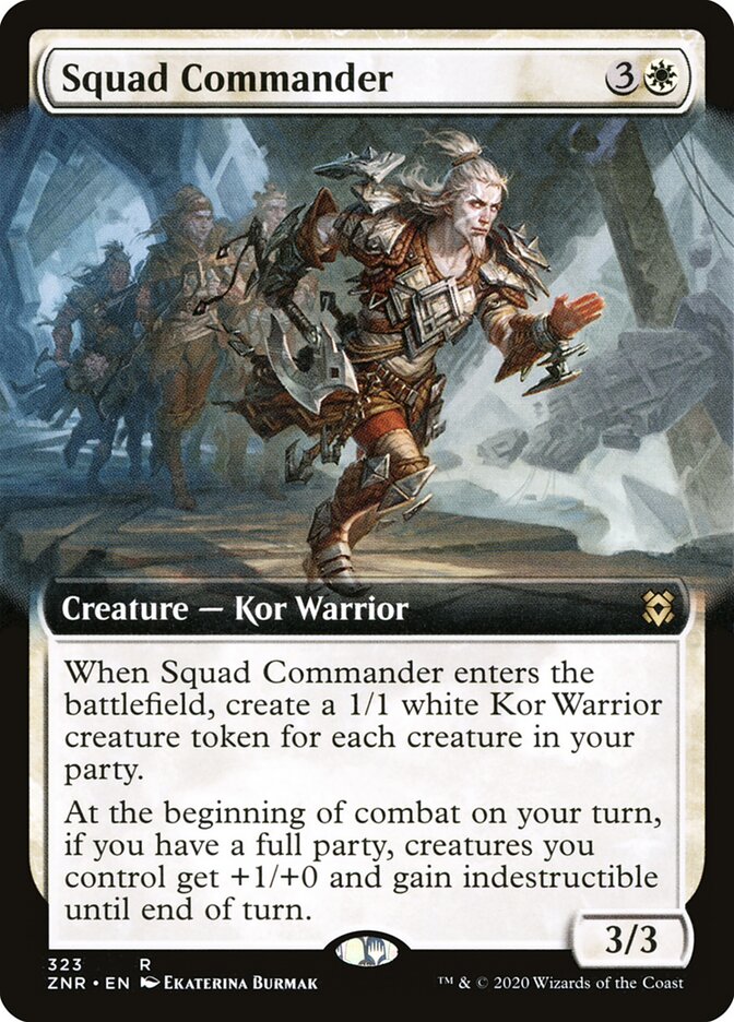 Comandante de Esquadrão / Squad Commander - Magic: The Gathering - MoxLand