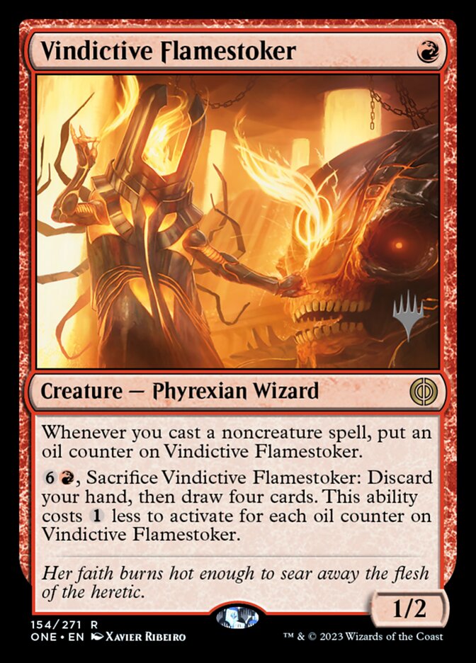 Foguista Vingativa / Vindictive Flamestoker - Magic: The Gathering - MoxLand