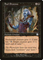 Presença Abominável / Foul Presence - Magic: The Gathering - MoxLand