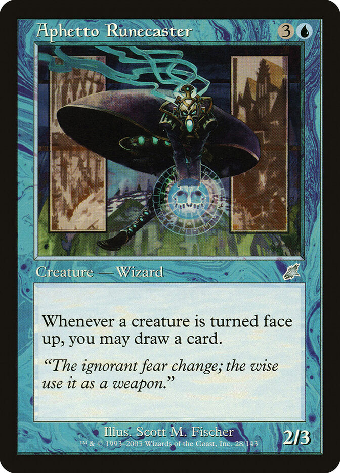 Conjurador de Runas de Aphetto / Aphetto Runecaster - Magic: The Gathering - MoxLand