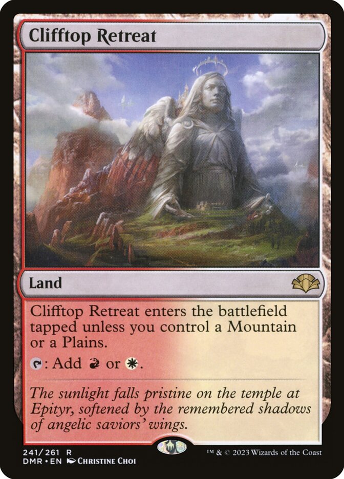 Retiro da Falésia / Clifftop Retreat - Magic: The Gathering - MoxLand