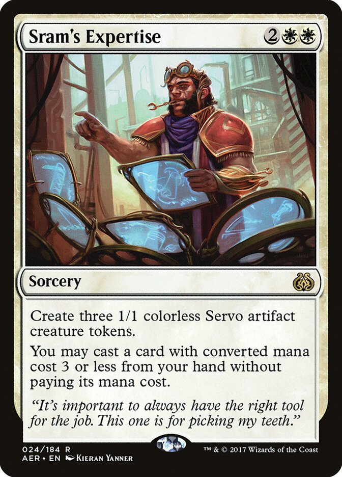Especialidade de Sram / Sram's Expertise - Magic: The Gathering - MoxLand
