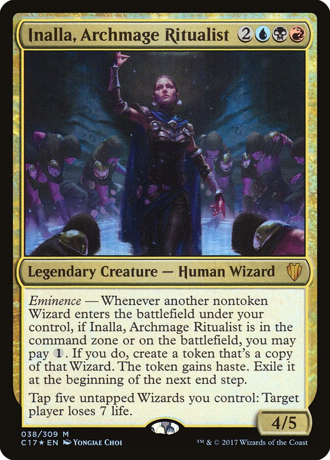 Inalla, Arquimaga Ritualista / Inalla, Archmage Ritualist - Magic: The Gathering - MoxLand