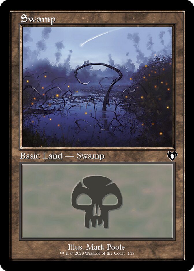 Pântano / Swamp - Magic: The Gathering - MoxLand
