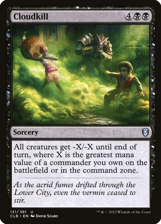 Névoa Mortal / Cloudkill - Magic: The Gathering - MoxLand