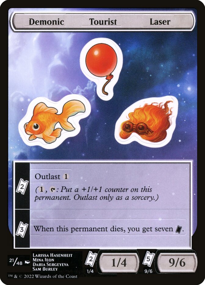 Demonic Tourist Laser - Magic: The Gathering - MoxLand