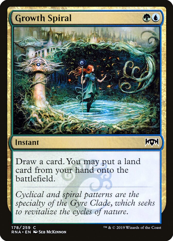 Espiral de Crescimento / Growth Spiral - Magic: The Gathering - MoxLand