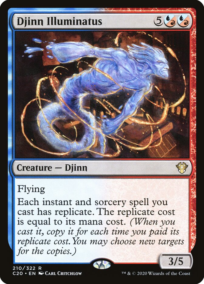 Gênio Iluminado / Djinn Illuminatus - Magic: The Gathering - MoxLand