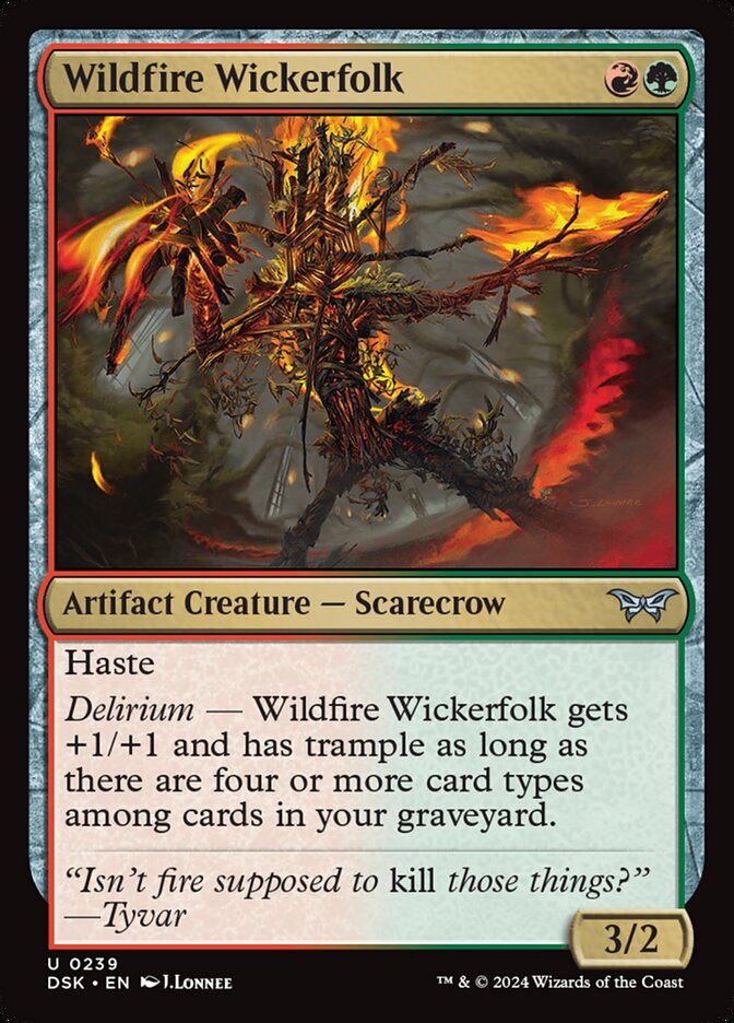 Vímeo Incendiário / Wildfire Wickerfolk - Magic: The Gathering - MoxLand