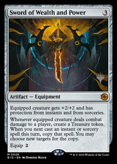 Espada da Riqueza e do Poder / Sword of Wealth and Power - Magic: The Gathering - MoxLand