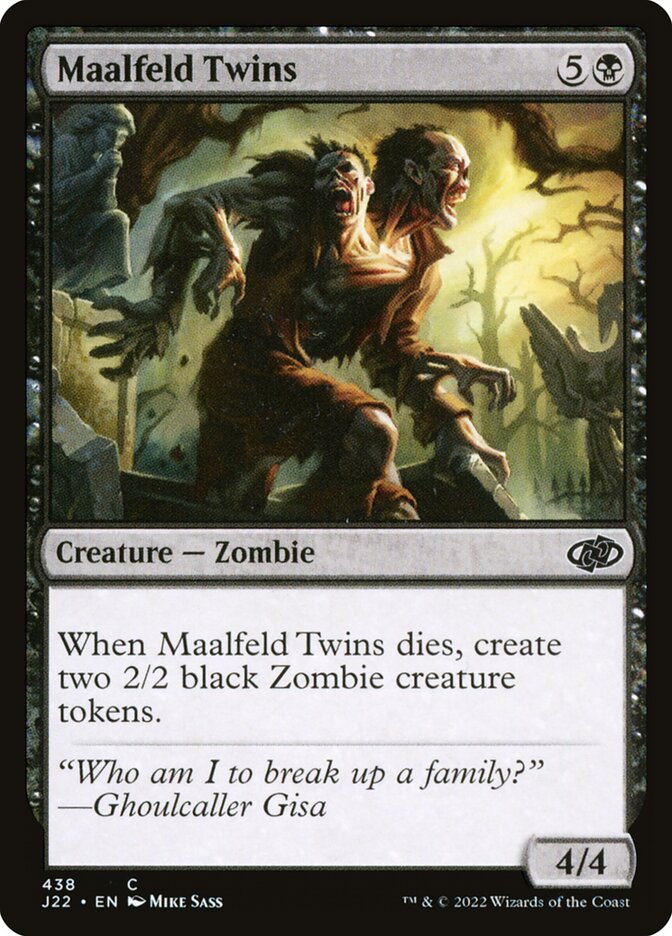 Gêmeos Maalfeld / Maalfeld Twins - Magic: The Gathering - MoxLand