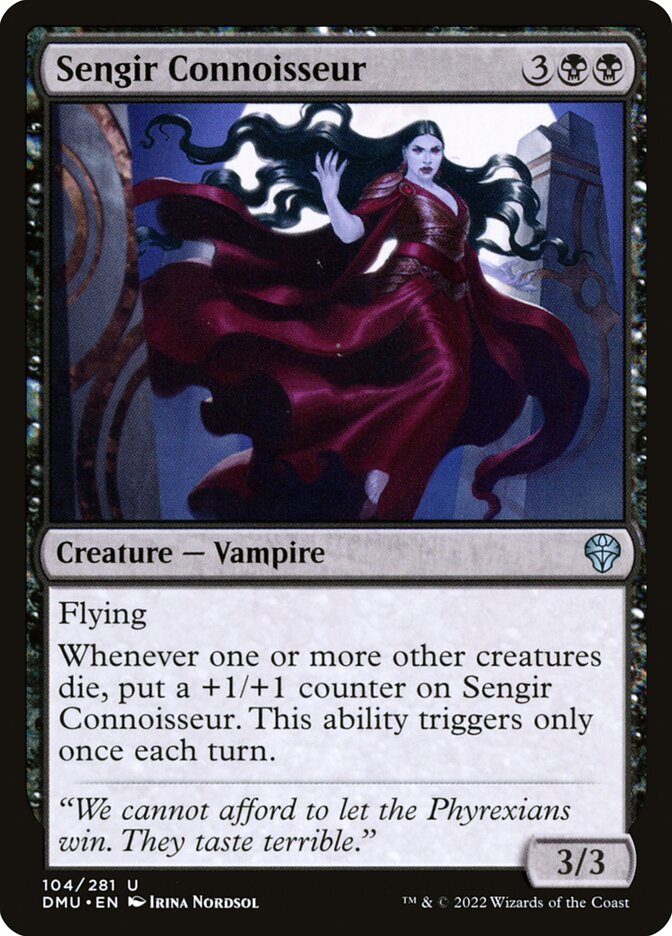 Connoisseur Sengir / Sengir Connoisseur - Magic: The Gathering - MoxLand