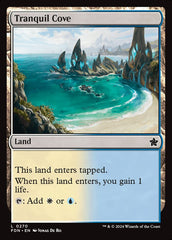 Angra Tranquila / Tranquil Cove - Magic: The Gathering - MoxLand