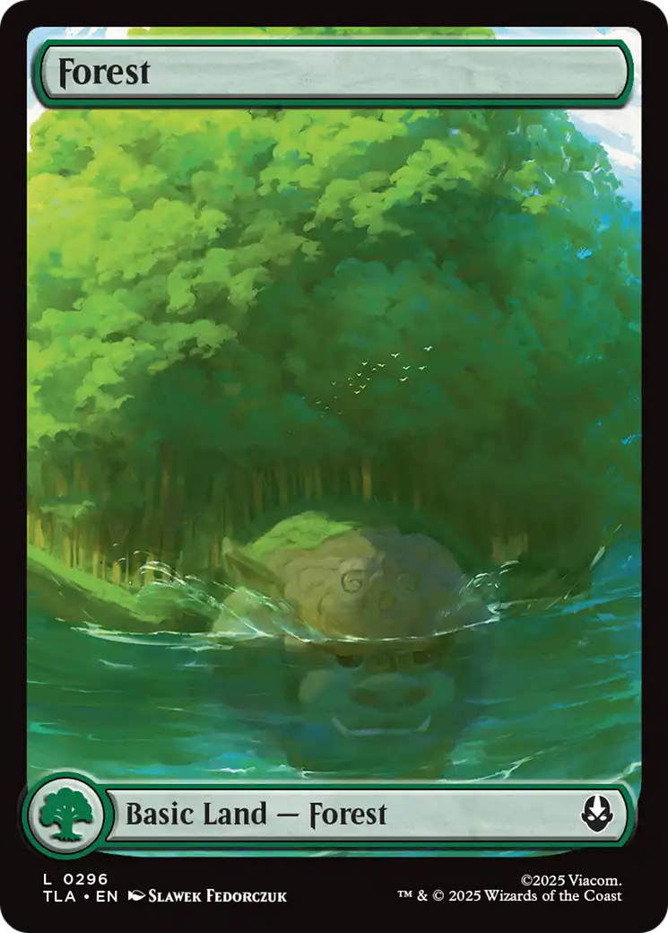 Floresta (#296) / Forest - Magic: The Gathering - MoxLand