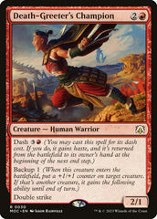 Campeão da Saudadora da Morte / Death-Greeter's Champion - Magic: The Gathering - MoxLand