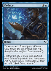Deduzir / Deduce - Magic: The Gathering - MoxLand