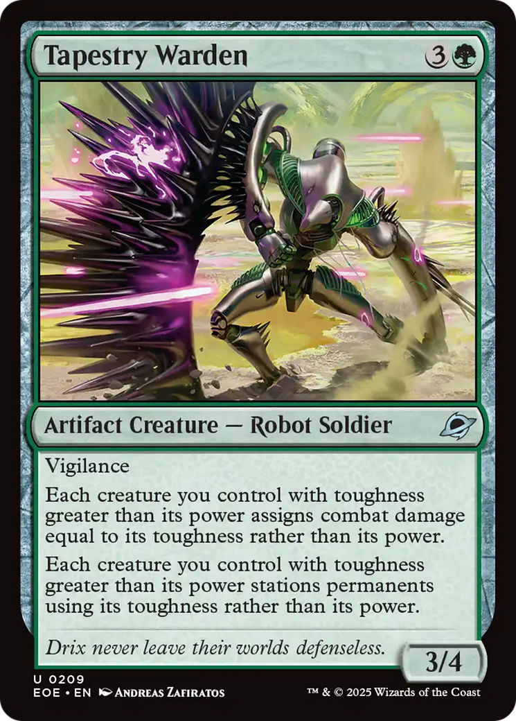 Guardião da Tapeçaria / Tapestry Warden - Magic: The Gathering - MoxLand