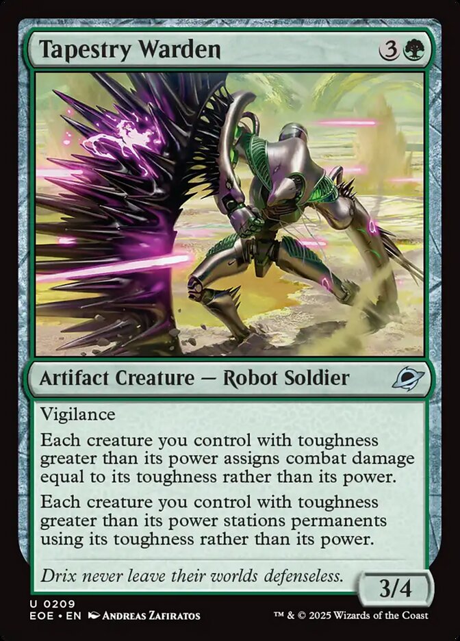 Guardião da Tapeçaria / Tapestry Warden - Magic: The Gathering - MoxLand