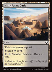 Oásis das Palmeiras Enevoadas / Misty Palms Oasis - Magic: The Gathering - MoxLand