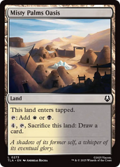 Oásis das Palmeiras Enevoadas / Misty Palms Oasis - Magic: The Gathering - MoxLand