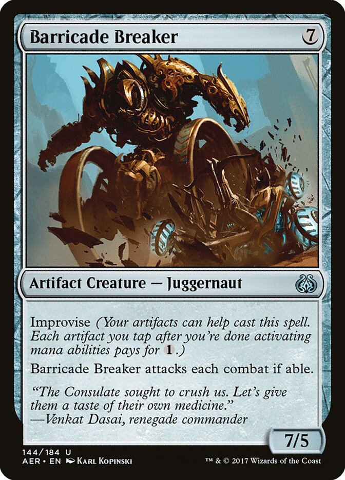 Rompedor de Barricadas / Barricade Breaker - Magic: The Gathering - MoxLand