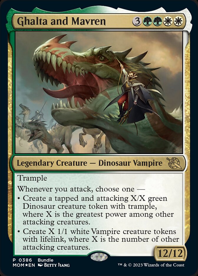 Ghalta e Mavren / Ghalta and Mavren - Magic: The Gathering - MoxLand