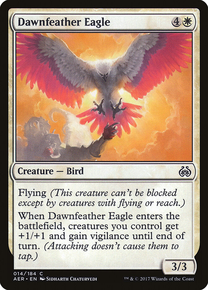 Águia-pena-d'aurora / Dawnfeather Eagle - Magic: The Gathering - MoxLand