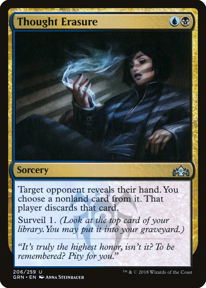 Dissolução do Pensamento / Thought Erasure - Magic: The Gathering - MoxLand