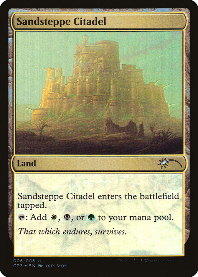 Cidadela da Estepe Arenosa / Sandsteppe Citadel - Magic: The Gathering - MoxLand