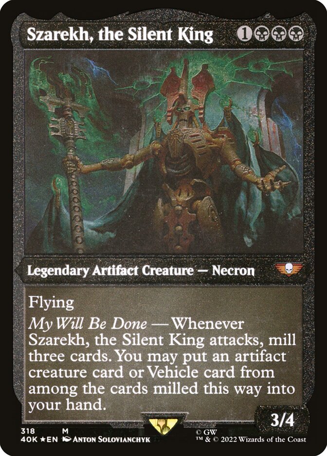 Szarekh, the Silent King - Magic: The Gathering - MoxLand