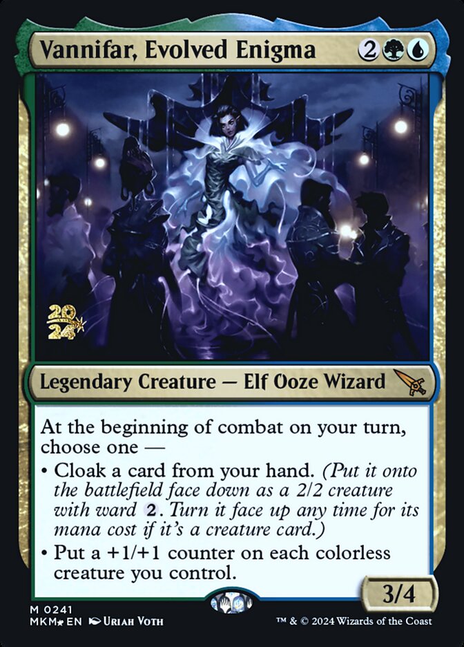 Vannifar, Enigma Evoluído / Vannifar, Evolved Enigma - Magic: The Gathering - MoxLand