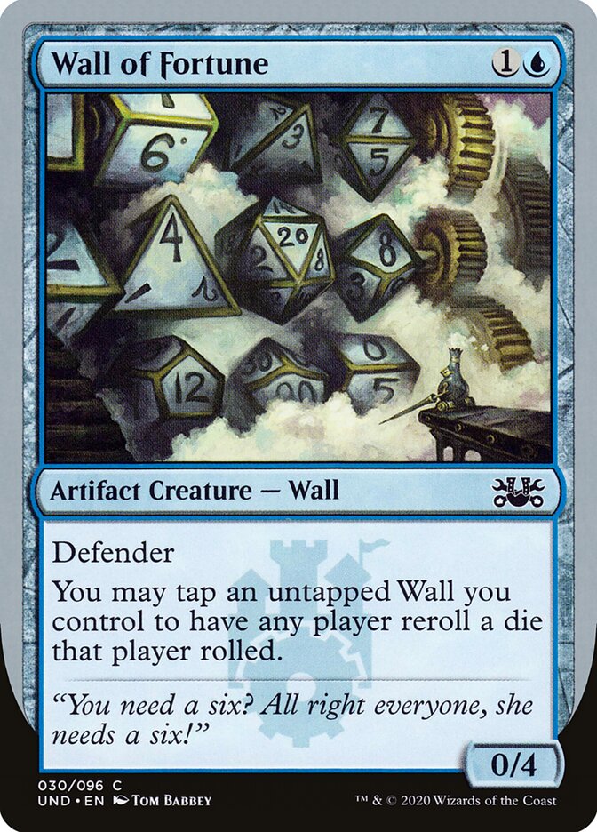 Wall of Fortune / Wall of Fortune - Magic: The Gathering - MoxLand