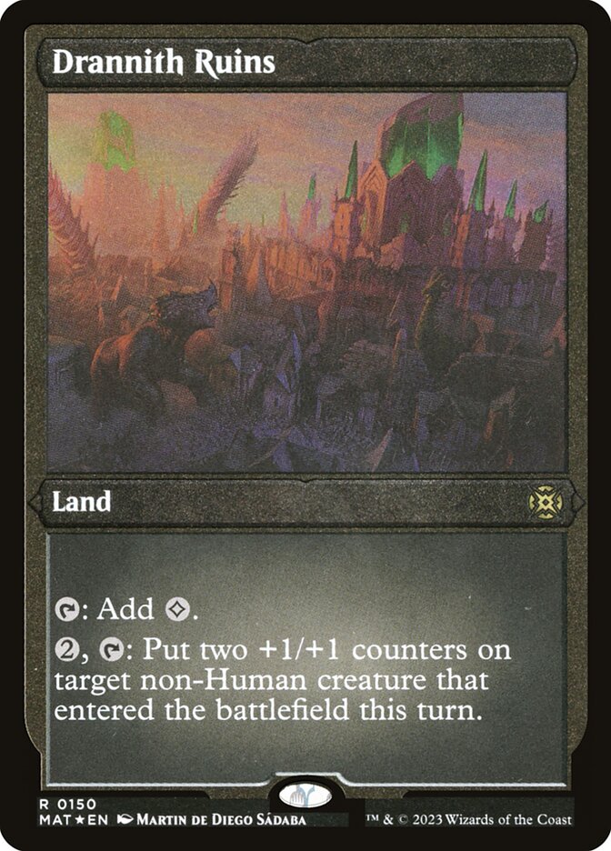 Ruínas de Drannith / Drannith Ruins - Magic: The Gathering - MoxLand