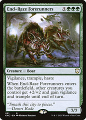 Pioneiros do Arrasamento Final / End-Raze Forerunners - Magic: The Gathering - MoxLand