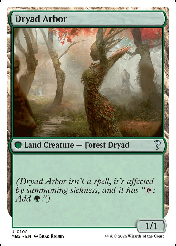 Arvoredo Dríade / Dryad Arbor - Magic: The Gathering - MoxLand