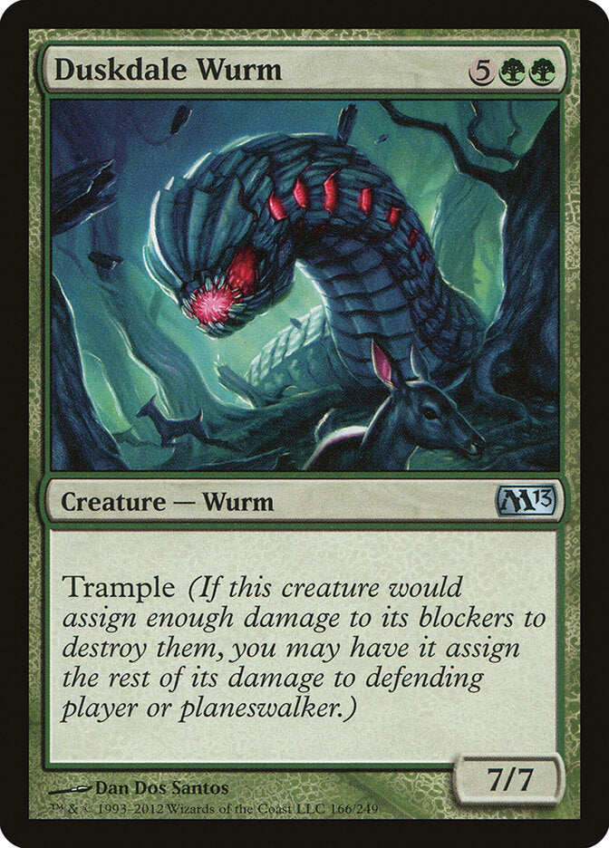 Vorme do Vale do Crepúsculo / Duskdale Wurm - Magic: The Gathering - MoxLand