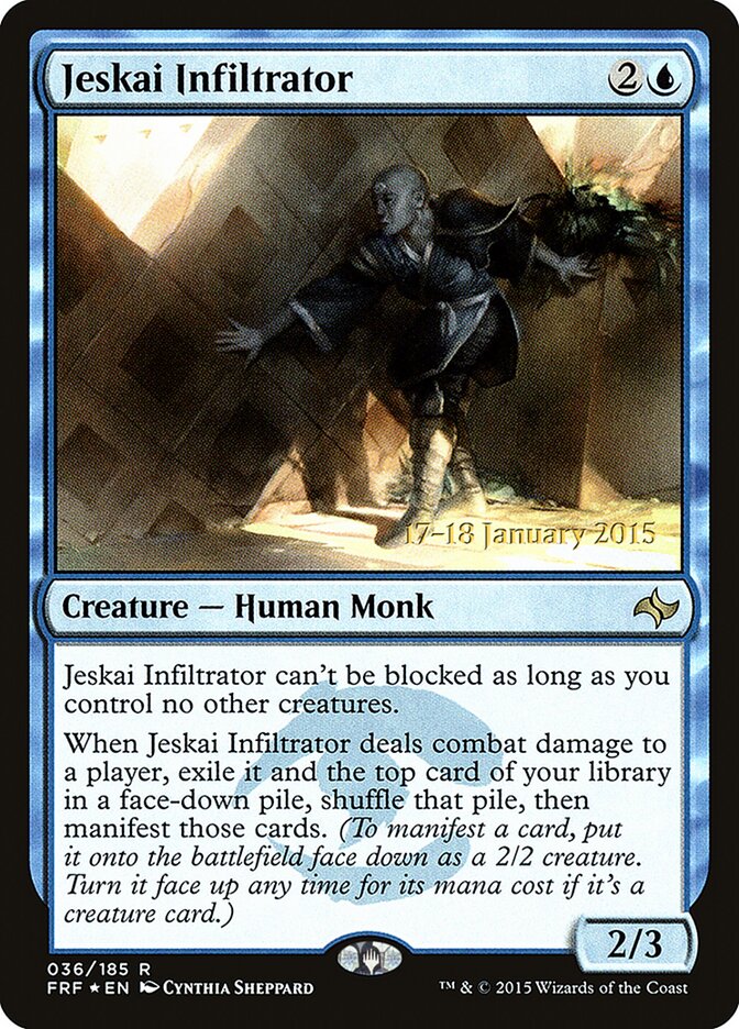 Infiltradora Jeskai / Jeskai Infiltrator - Magic: The Gathering - MoxLand