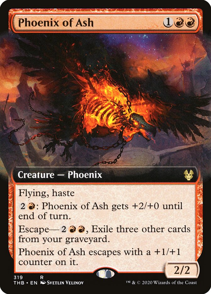 Fênix de Cinzas / Phoenix of Ash - Magic: The Gathering - MoxLand