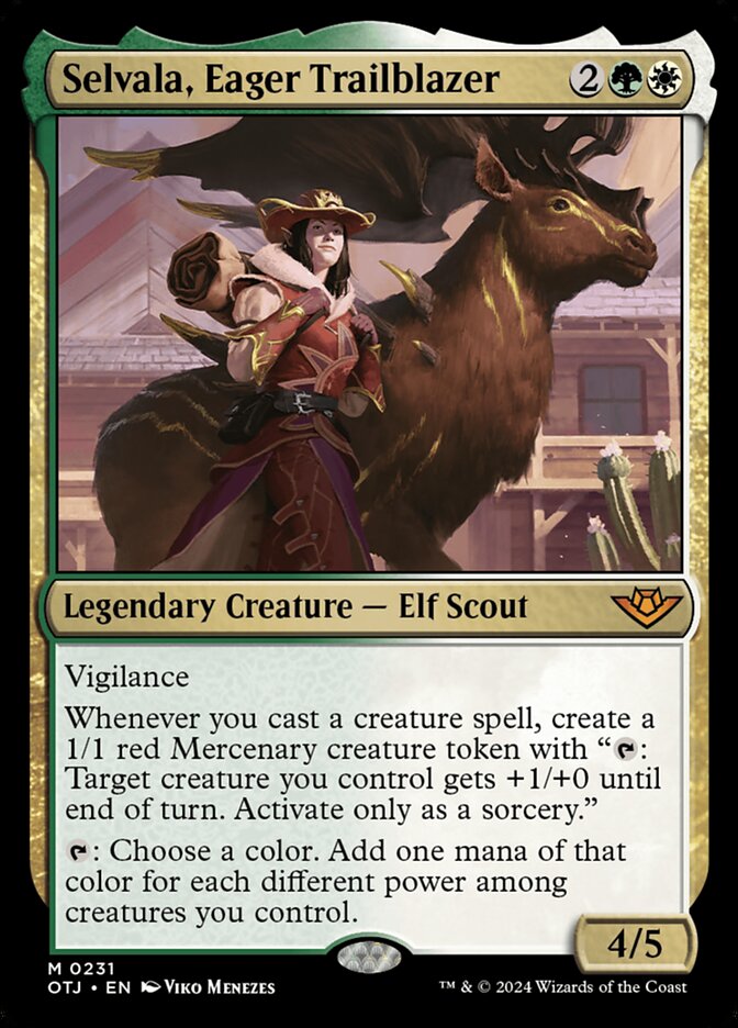 Selvala, Desbravadora Ávida / Selvala, Eager Trailblazer - Magic: The Gathering - MoxLand
