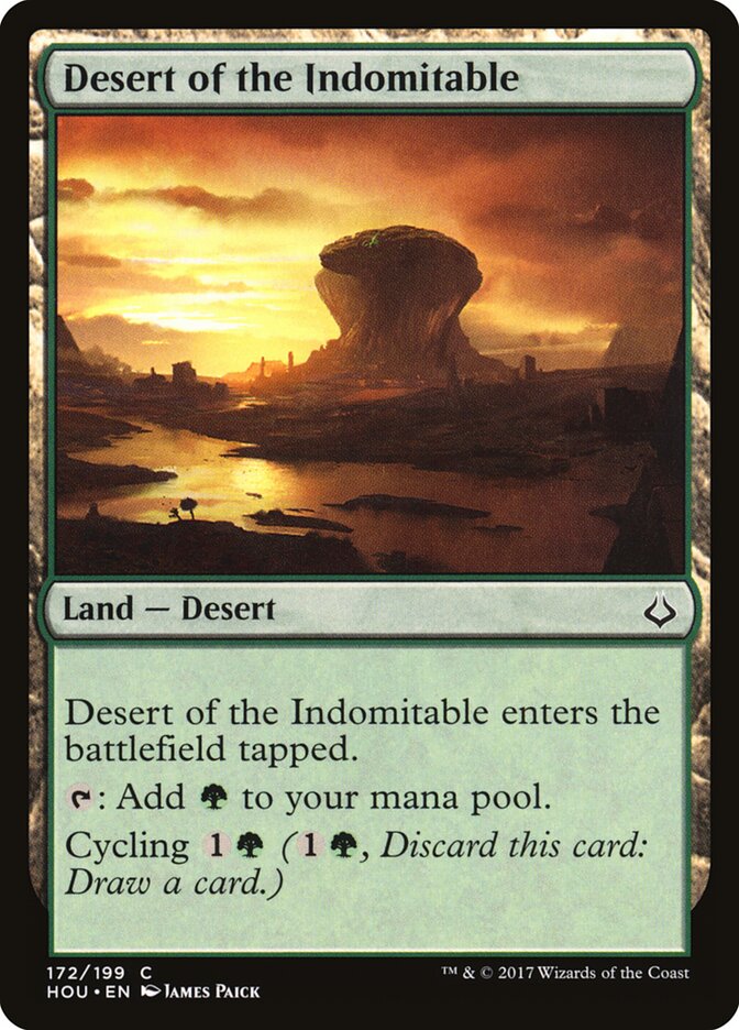 Deserto do Indômito / Desert of the Indomitable - Magic: The Gathering - MoxLand