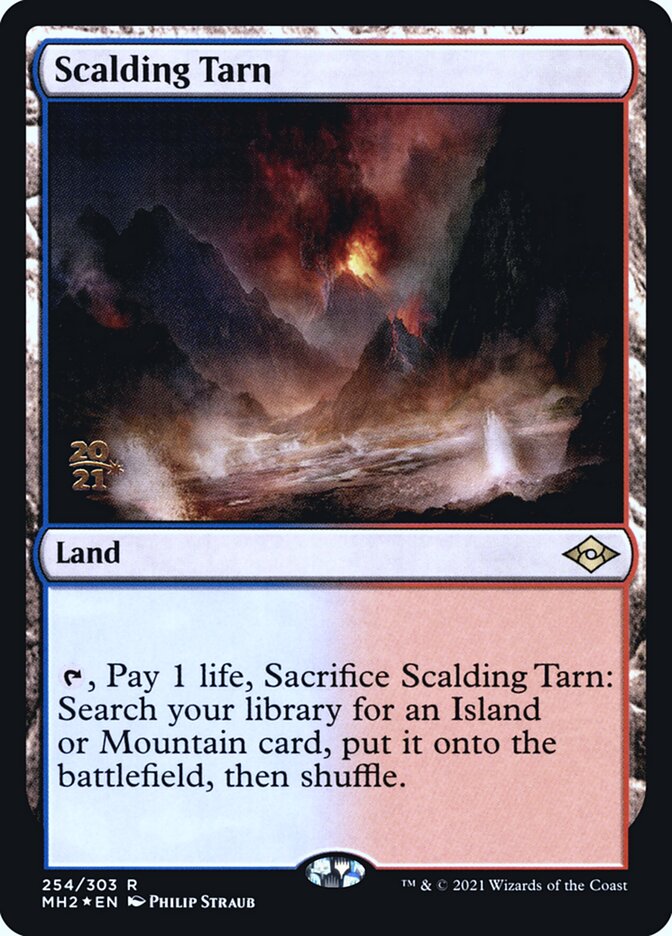 Lago Alpino Fervente / Scalding Tarn - Magic: The Gathering - MoxLand
