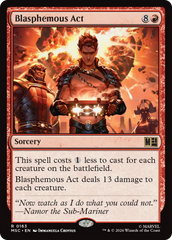 Ato Blasfemo / Blasphemous Act - Magic: The Gathering - MoxLand
