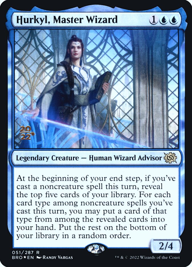Hurkyl, Maga Mestra / Hurkyl, Master Wizard - Magic: The Gathering - MoxLand