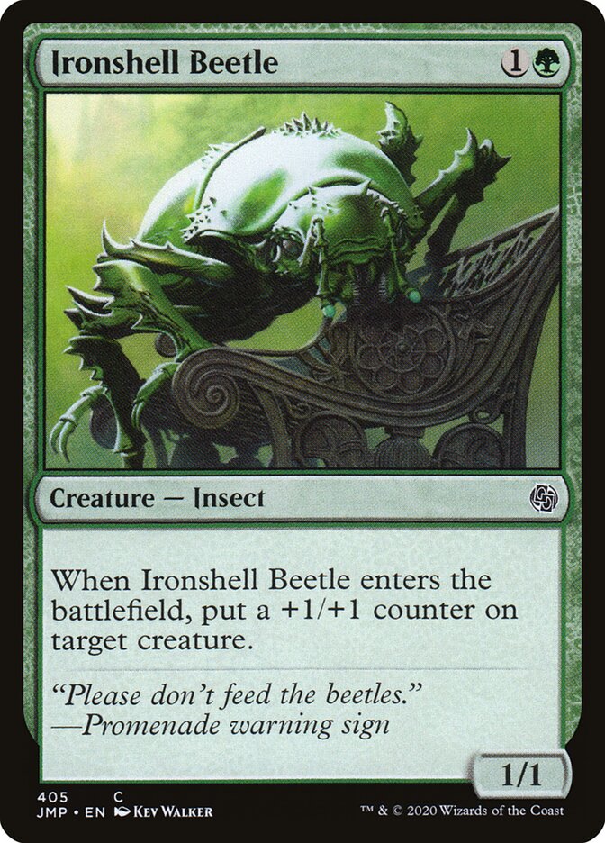 Besouro da Carapaça de Ferro / Ironshell Beetle - Magic: The Gathering - MoxLand