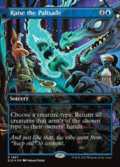 Erguer a Paliçada / Raise the Palisade - Magic: The Gathering - MoxLand