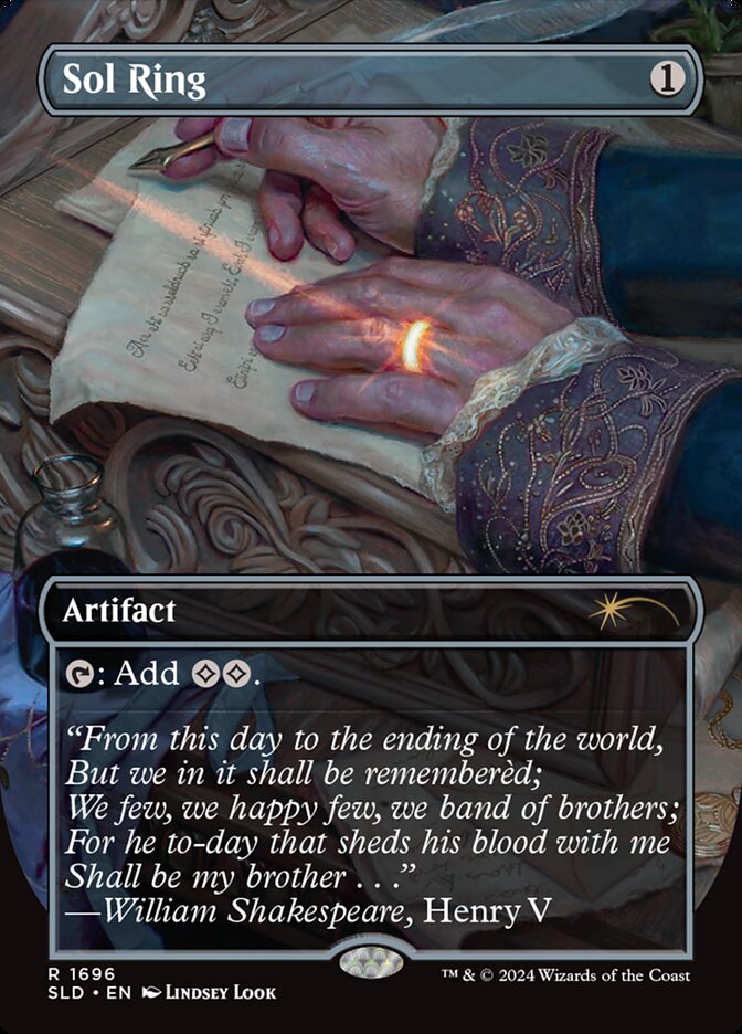 Anel Solar / Sol Ring - Magic: The Gathering - MoxLand