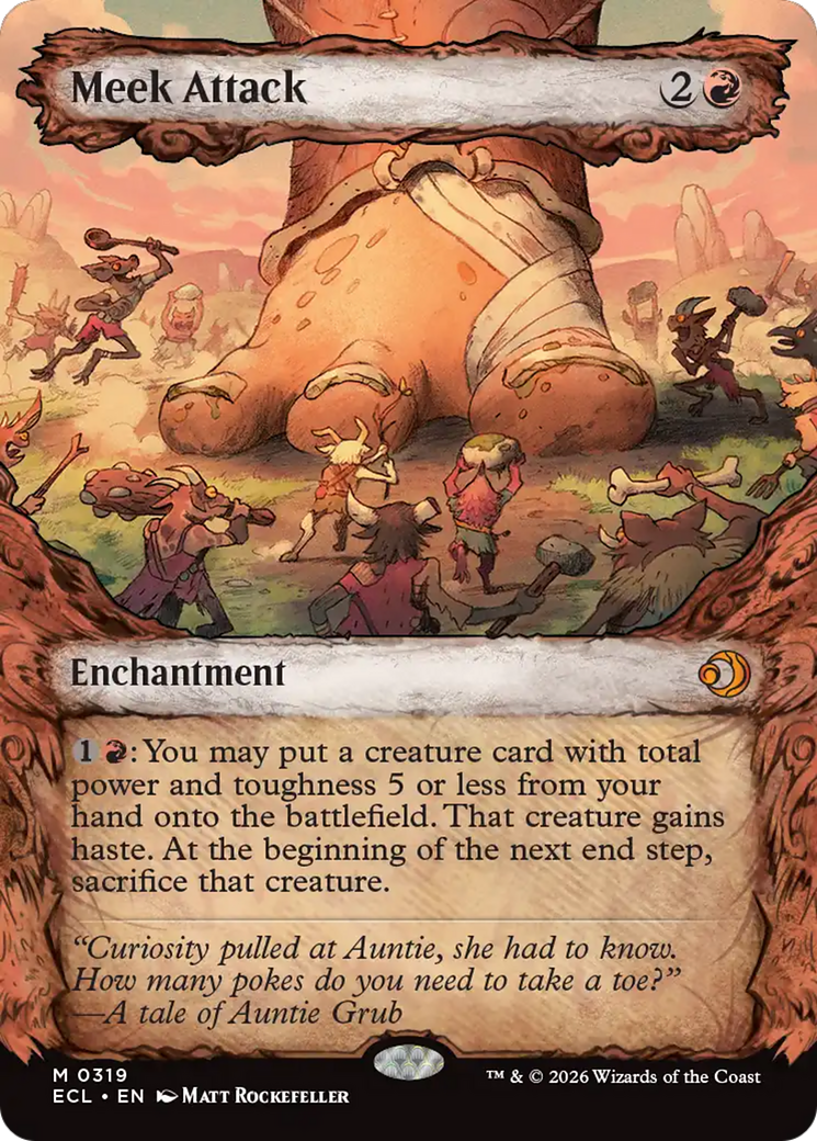 Ataque Humilde / Meek Attack - Magic: The Gathering - MoxLand