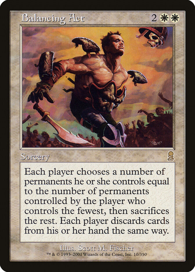 Ato Estabilizador / Balancing Act - Magic: The Gathering - MoxLand