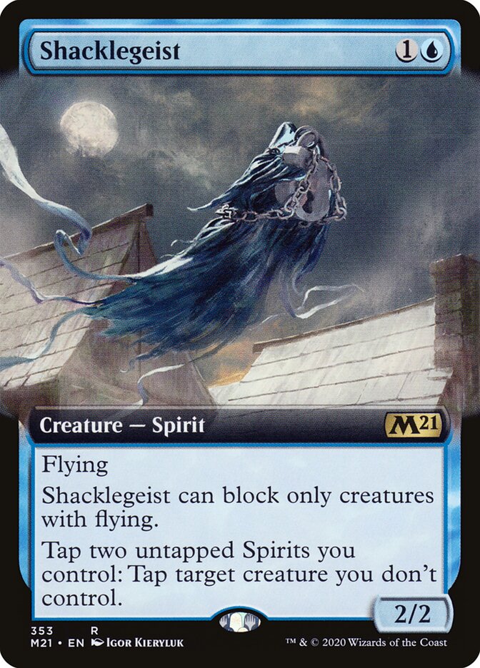 Geist Agrilhoado / Shacklegeist - Magic: The Gathering - MoxLand