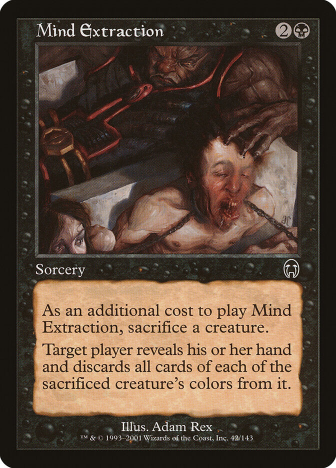 Extração Mental / Mind Extraction - Magic: The Gathering - MoxLand